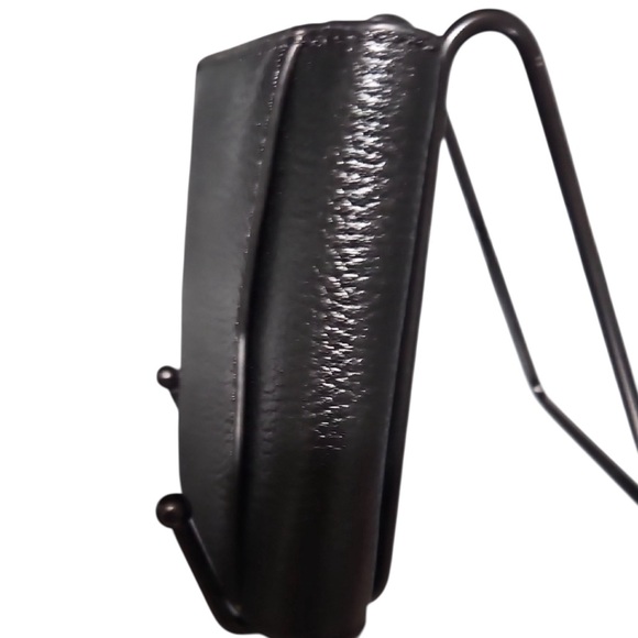 Michael Kors Black slime bifold Wallet with Gold Logo NWT - Picture 5 of 13